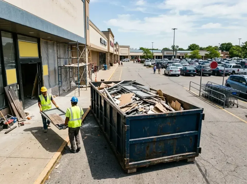 retail-store-renovation-debris-003 — frequently asked questions, Roll-off Dumpster Rentals in Groves, TX